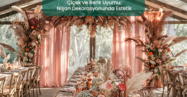 çiçek ve renk uyumu